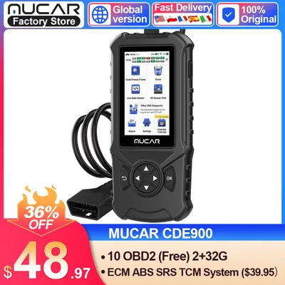 MUCAR CDE900 Obd2 Car Auto Diagnostic Tools Car Scanner Automotivo Code Reader Check Engine Check