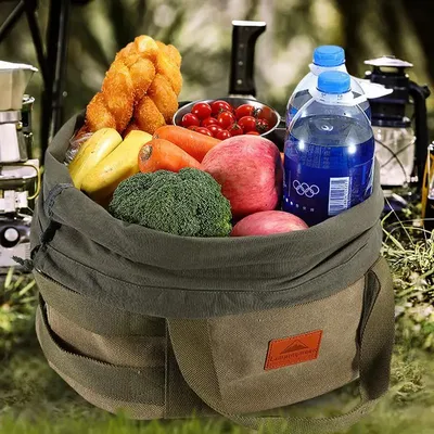 Dutch Oven Tote - Large Capacity Dutch Oven Carry Bag Outdoor Camping Barbecue Storage Bag