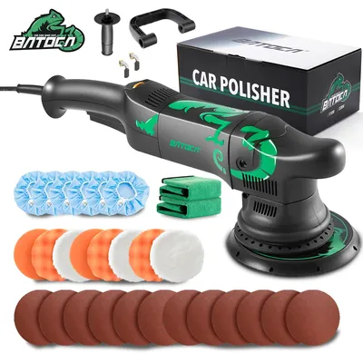 BATOCA 700W Dual Action Car Polisher 6Inch Car Polishing Machine Random Orbital Buffer Tool 6