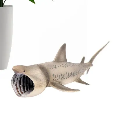 Simulation Shark Figurines Portable Ocean Basking Shark Animal Figures Models Early Educational Toy