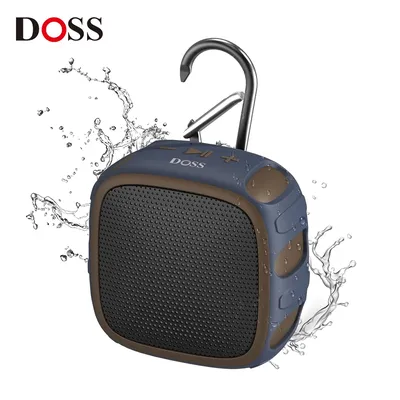 DOSS Mini Shower Speaker Bluetooth 5.3 E-go III IP67 Waterproof 22 Hours Playtime TWS Wireless