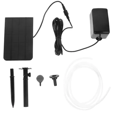 Water Pump Fish Tank Air Oxygen Solar For Pond Aerator Pumping System Aquarium Submersible Panel Kit