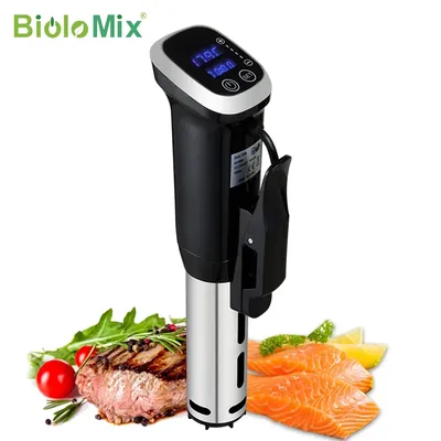 BioloMix 2.55 Generation IPX7 Waterproof Vacuum Sous Vide Cooker Immersion Circulator Accurate