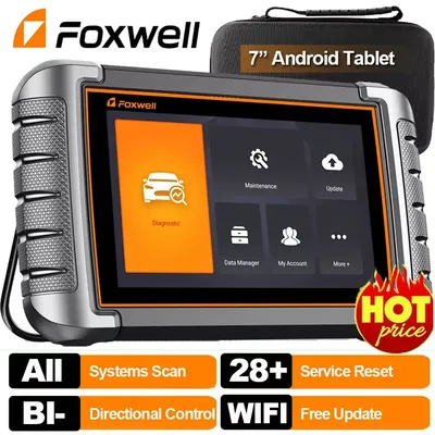 Foxwell NT809 Bidirectional All System Diagnostic Tool ABS SRS TPMS OBD2 Scanner Automotive Active
