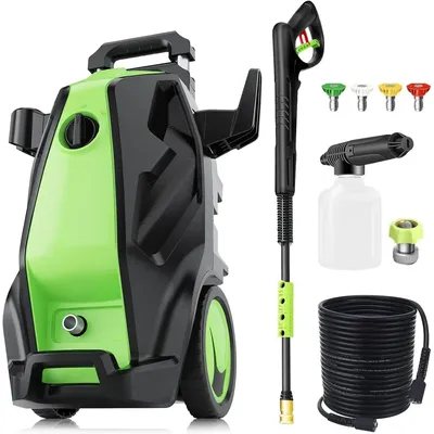 4500PSI Electric Pressure Washer 4.0GPM High Power Washers Heavy Duty Pressure Washer with 4 Nozzles