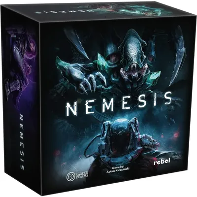 Nemesis Board Game Sci-Fi Horror | Miniatures | Strategy Cooperative Adventure Game for Adults and