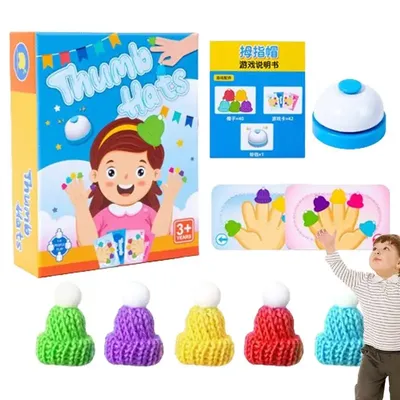 Matching Game Small Mini Beanie Matching Board Game Fun Preschool Hand-Eye Coordination Training