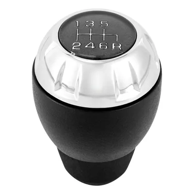 6 Speed Chrome/ Leather Wrapped Shift Knob Manual For 2011-2018 Jeep Wrangler (JK)