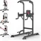 Height Pull Up & Dip Station Multi-Function Home Strength Training Fitness Workout Station for Home