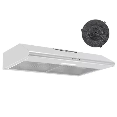 30 inch Kitchen Under Cabinet Stainless Steel 250CFM Carbon Filter Range Hood