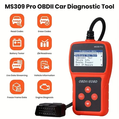 Auto OBD2 Scanner Check Your Car's Battery With This Diagnostic Scan Tool! Check Engine Light Scan