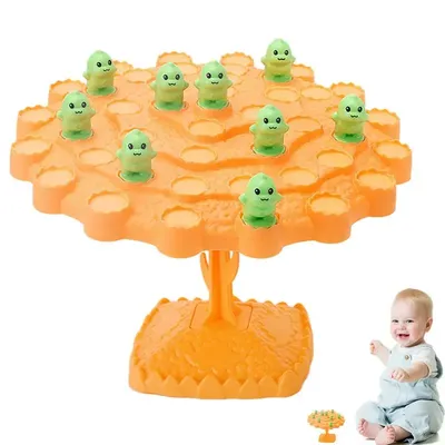 Frog Balance Game Exquisite Balancing Math Toy Safe Board Game Educational Interactive Play For