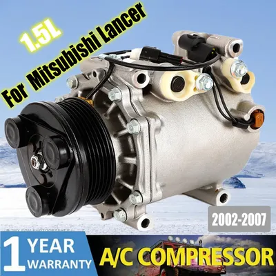 A/C Conditioner Compressor Durable Air Compressor Fits For 2002-2007 Mitsubishi 2.0L 2000-05 Eclipse