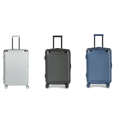 [USA Stock] ABS Travel Suitcase With Lock Hardside Luggage with Spinner Wheels 20/24/28 Inch