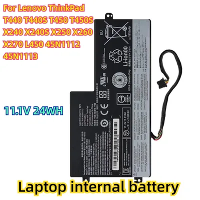 For Lenovo ThinkPad T440 T440S T450 T450S X240 X240S X250 X260 X270 L450 45N1112 45N1113 11.1V 24WH