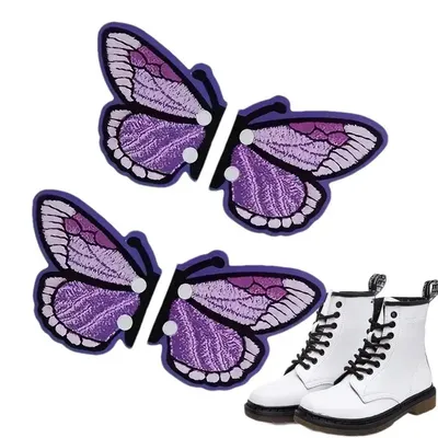 Shoe Charm For Sneakers Shoe Lace Decor Decorative Charm 4 Pcs Waterproof Shoe Decoration Charm