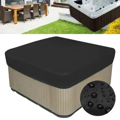 LOYALHEARTDY SPA Pool Hot Tub Cover Protector UV Resistant Dust-Proof Waterproof Rain Dust