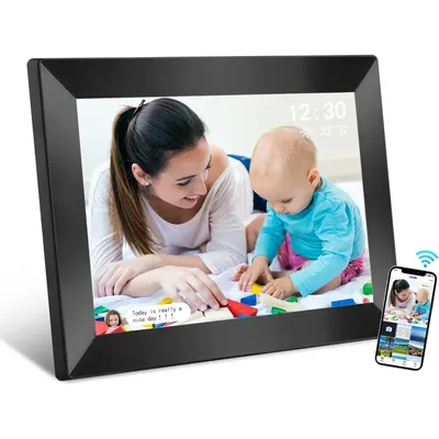 Digital Photo Frame WiFi Smart Photo Frame High-definition IPS Touch Screen Digital Photo Frame,