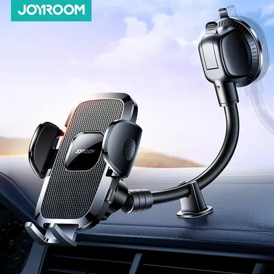 Dashboard Phone Holder for Car【360° Widest View】9in Flexible Long Arm, Universal Handsfree Auto