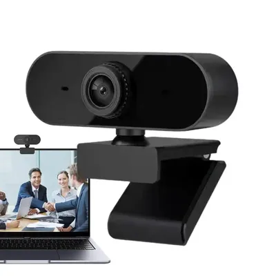 Web Camera For Laptop HD 720P Webcam With Microphone 360 Adjustable Streaming Camera Privacy