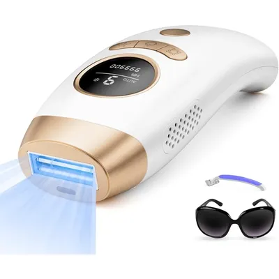 HAOYUNMA Laser Hair Removal Device for Women and Men,Permanent Hair Remover 999900 Flashes for Arm