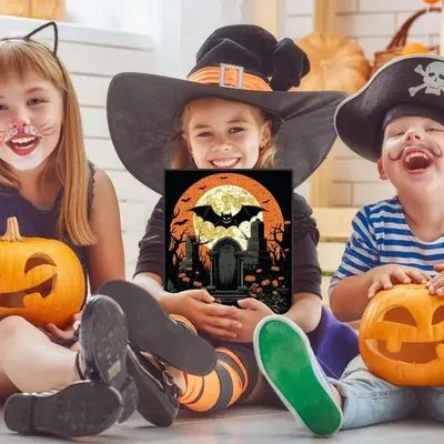 Halloween Jigsaw Puzzles Challenging Puzzle For Game Nights Holiday Puzzles Witch Puzzles Horror 3D