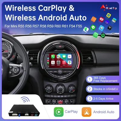 Wireless CarPlay Android Auto for Mini R55 R56 R57 R58 R59 R60 R61 F54 F55 Clubman Countryman