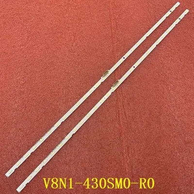 LED Strip For Samsung V8N1-430SM0-R0 BN96-45954A UE43RU7105K UE43UN7020 UE43NU7199 UE43NU7195 UE43NU7095U UE43RU7170 UE43NU7020K