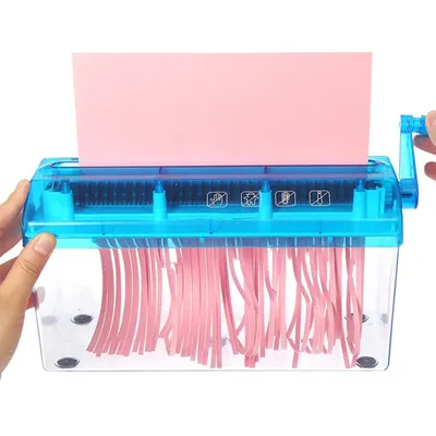 Mini Hand Shredder Paper Quilling Tools Handmade A6 Paper Documents Cutting Machine Tool for Office