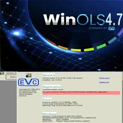 2022 Winols 4.7 Last Version. Working on Windows 7/10 Native Version Direct install