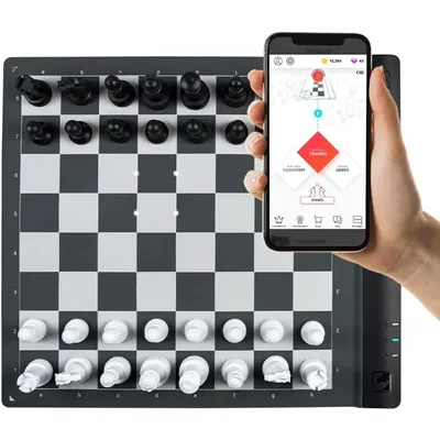 Pro Electronic Chess Board for Adults & Kids AI-Powered & Digital Play Against AI or Friends