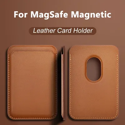 3D For iPhone 14 13 Pro Max Magnetic Card Wallet Holder MagSafe For iPhone 14 13 12 Pro Max Mini 13