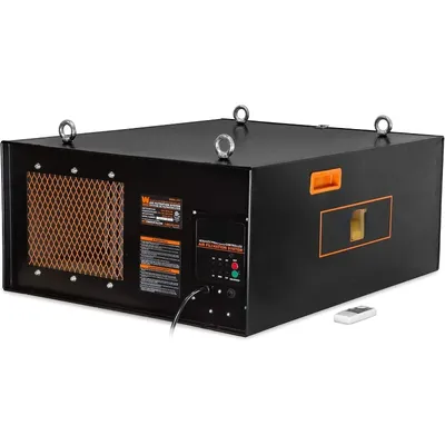 AF1270 4.2-Amp 3-Speed Remote-Controlled Industrial-Strength Air Filtration System (750/950/1270
