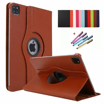 Coque For iPad Pro 12 9 2022 Case 12.9" 360 Rotating Stand Tablet Shell For Funda iPad Pro 12 9 Case