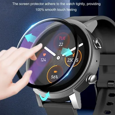 HD Composite Material Soft Protective Film For Ticwatch E3 3D Full Curved Cover Screen Protector For