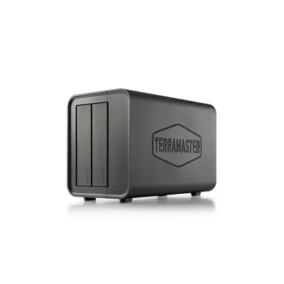 TERRAMASTER D2-320 USB RAID Enclosure – USB 3.2 Gen 2 10Gbps Type C Supports RAID 0, 1, Single, JBOD