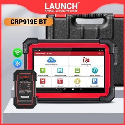 LAUNCH X431 CRP919E BT Elite OBD2 Scanner,Wireless Bidirectional Scan Tool,ECU Coding, CANFD&DOIP,