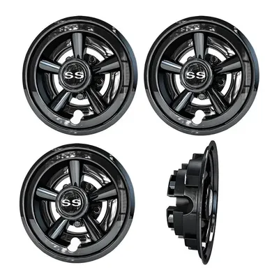 Wheel Hub Center Caps Practical Club Car Hub Caps Golf Cart Wheel Cover Hub Caps Sturdy Club Car