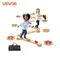 VEVOR 6 PCS Balance Beam Stepping Stones Indoor Outdoor Wooden Toddler Balance Boards for Kids 2-6