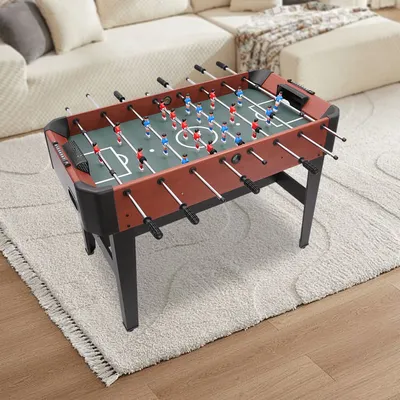 Foosball Soccer Game Table Standard Size Foosball Table for Home Game Foosball Table Soccer Table