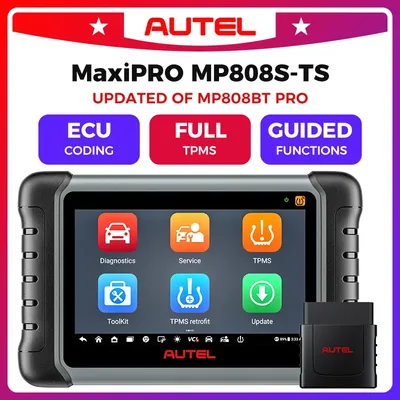 Car Diagnostic Scanner Autel MaxiPRO MP808S-TS MP808STS Key Coding TPMS Programming Tools PK MP808BT