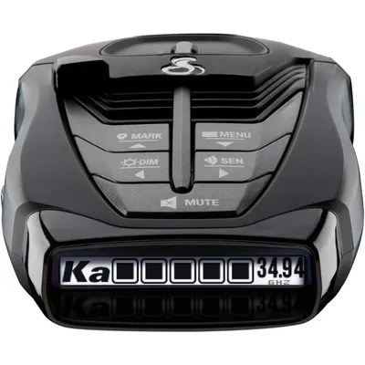 RAD 480i Laser Radar Detector – Long Range Detection, Bluetooth, Drive Smarter® App, LaserEye Front