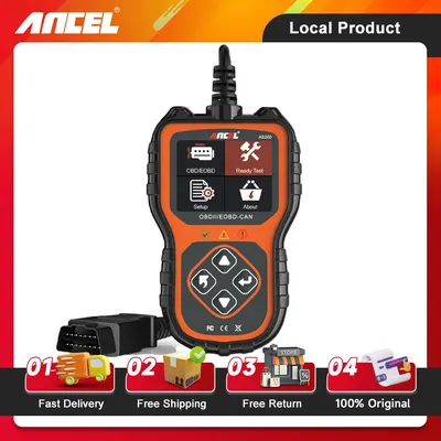 ANCEL AS200 OBD2 Scanner Automotive Tools Professional Code Reader Car Scanner Engine Check OBD2