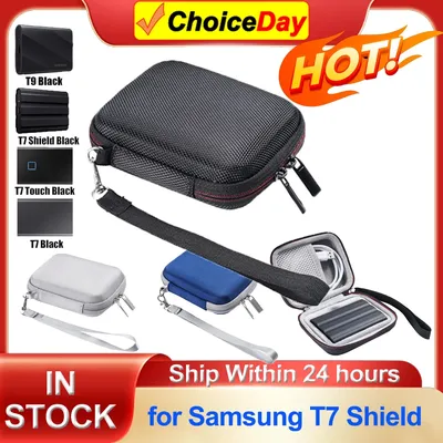 Carrying Case Bag for Samsung T7 Shield//T9 4TB/2TB/1TB Portable SSD External Hard Drive Bag