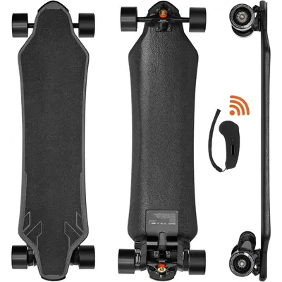 Electric Skateboard with Remote, 28 Mph Top Speed & 18 Miles Range, 440 LBS Max Load,IP55