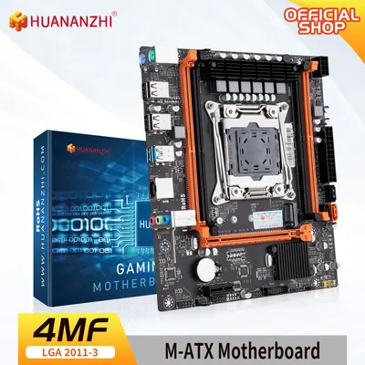 HUANANZHI X99 4MF LGA 2011-3 XEON X99 Motherboard Intel E5 2620 2640 2666 2670 2678 V3 V4 support