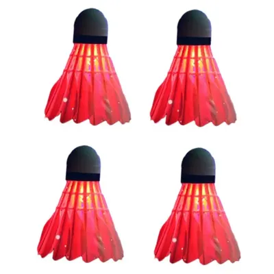 Lighting Badminton Ball Head Luminous Colorful Shuttlecock Outdoor Sports Entertainment Night