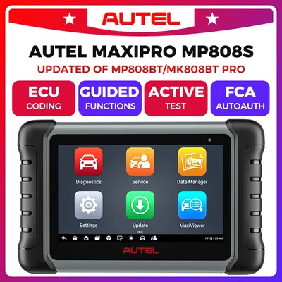 Car Diagnostic Tools Autel MaxiPRO MP808S MP808 S Bi-Directional Scan Scanner ECU Coding Diagnosis