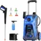 Electric Pressure Power Washer with 25 FT Hose, 16.4 FT Power Cord, Soap Tank Car Wash Machine