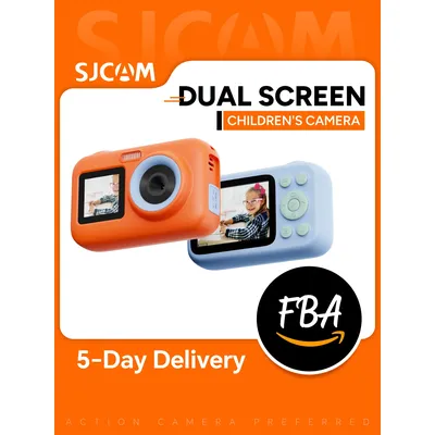 SJCAM FunCam+ Children's Camera Double Screen Birthday Gifts for Girls Boys 1080P HD Digital Video